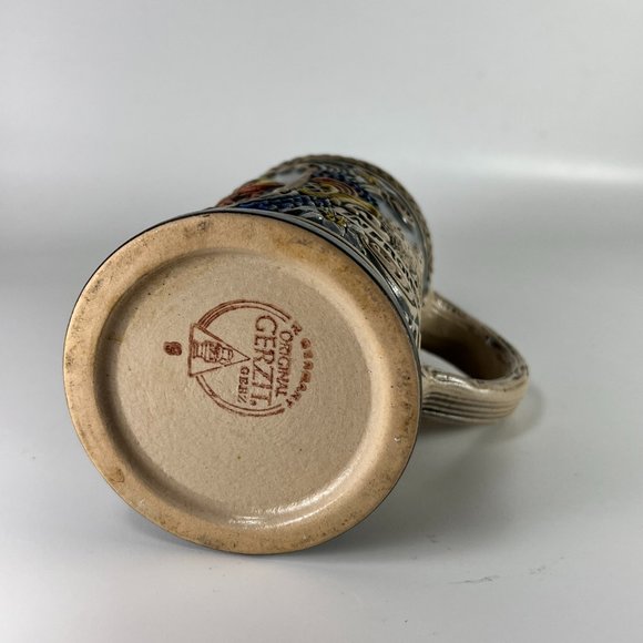 Vintage Original Gerzit Gerz Beer Stein Mug Collectible Barware - Picture 8 of 12